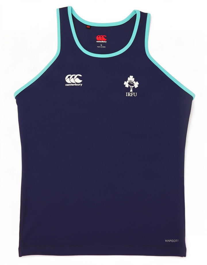 Canterbury ανδρικό γιλέκο Ireland Top Large Navy Blue Polyester
