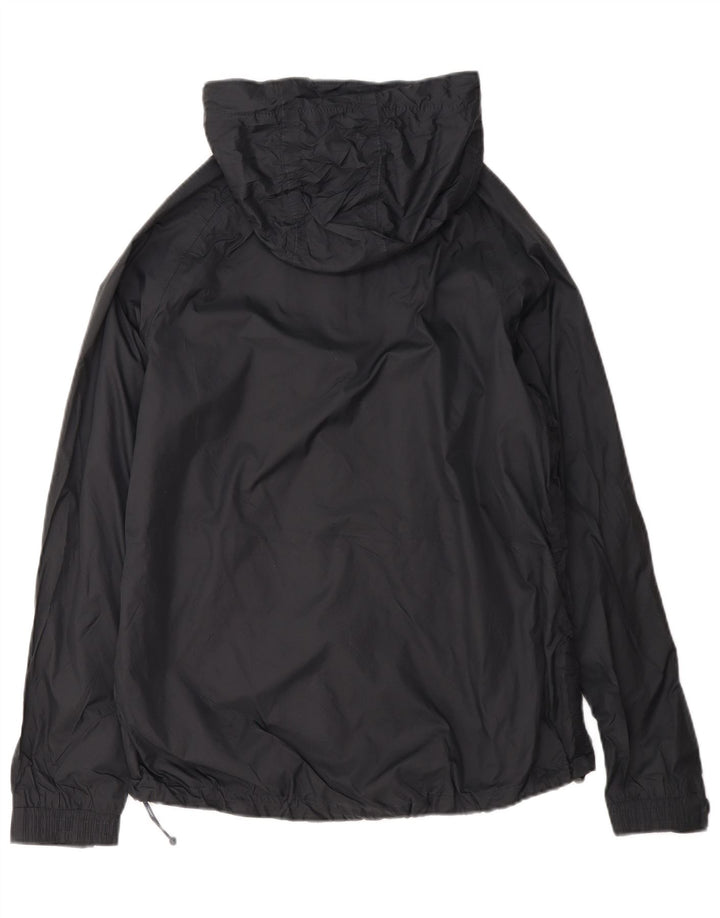 Mountain Warehouse Γυναικείο μπουφάν βροχής με κουκούλα UK 12 Medium Black Nylon