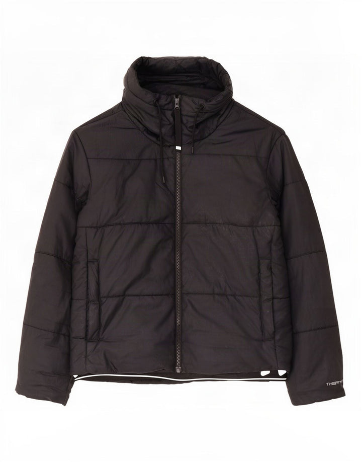 Γυναικείο σακάκι Nike Therma-Fit με κουκούλα μεγάλου μεγέθους με επένδυση UK 14 Μεσαίο μαύρο
