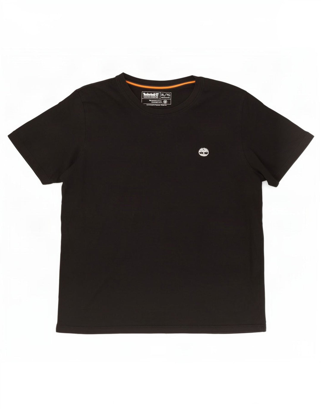 Γυναικείο T-Shirt Timberland κανονική εφαρμογή XL μαύρο βαμβακερό