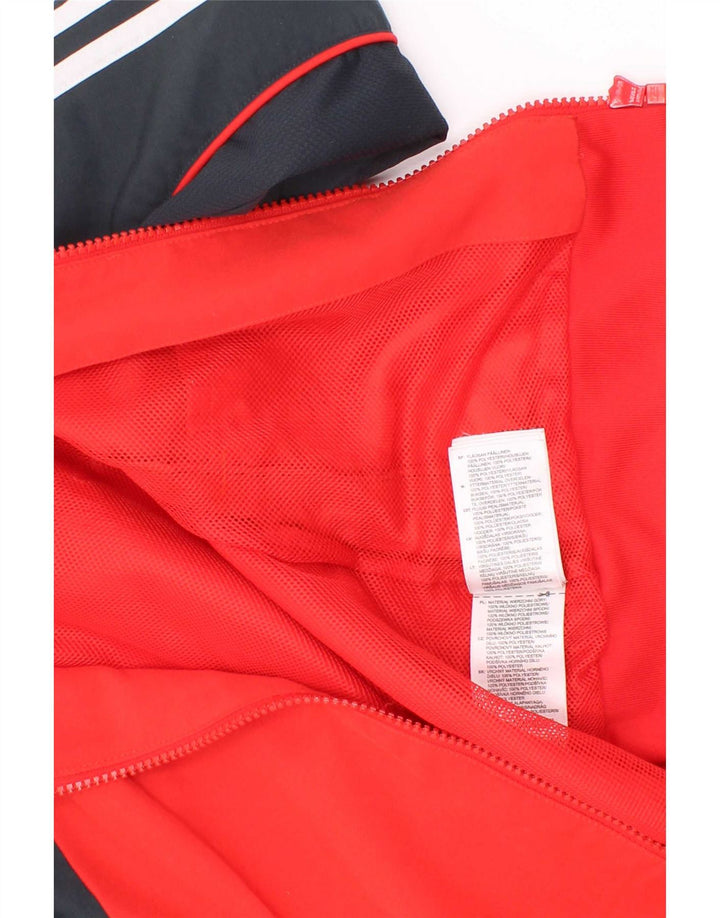 Adidas Boys αθλητική φόρμα Adidas Top Jacket 3-4 Years Red Colourblock Polyester
