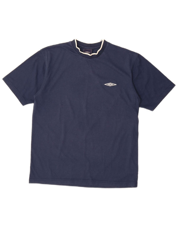 Ανδρικό T-Shirt Umbro Top Medium Navy Blue Polyester