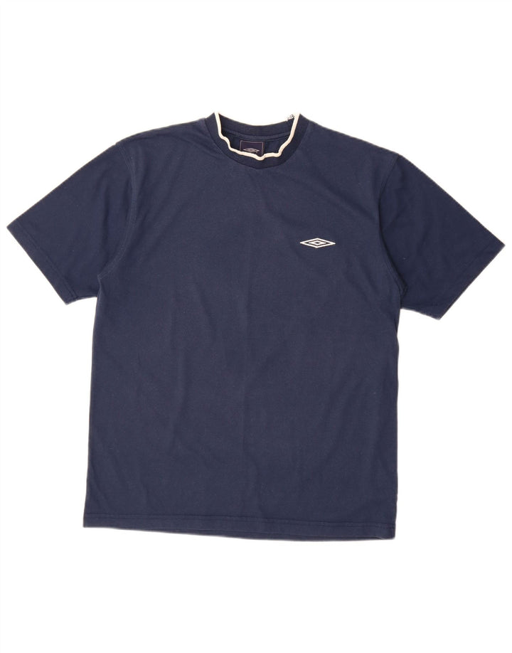 Ανδρικό T-Shirt Umbro Top Medium Navy Blue Polyester