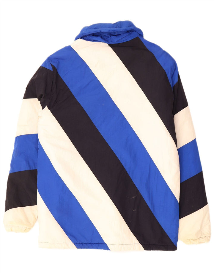 Ellesse Ανδρικό μπουφάν με επένδυση UK 38 Medium Blue Colorblock Πολυεστέρας
