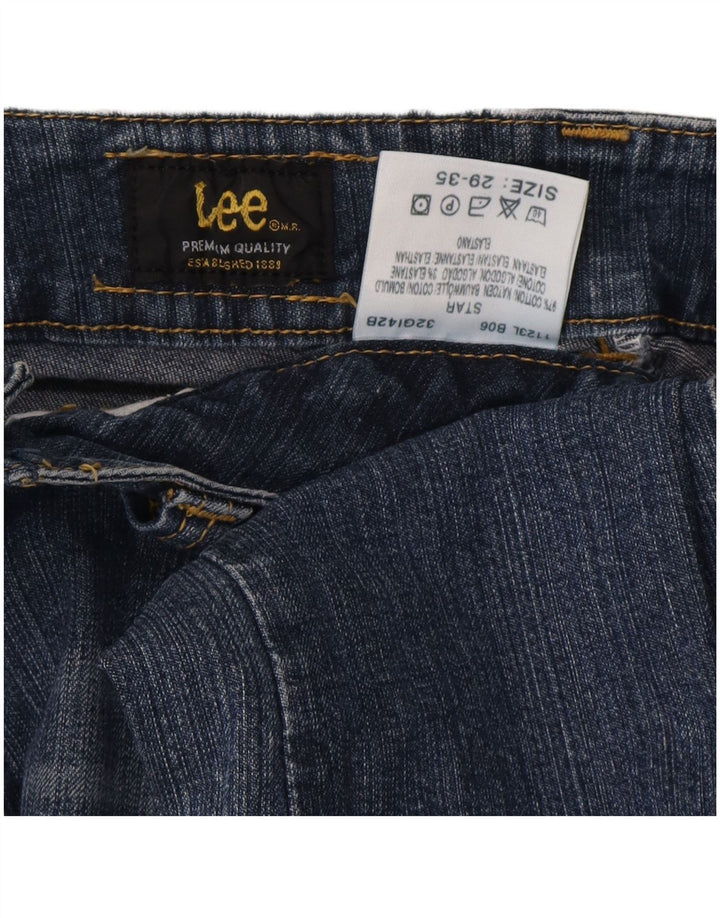 Lee Womens Bootcut Jeans W29 L32 Blue Cotton Classic
