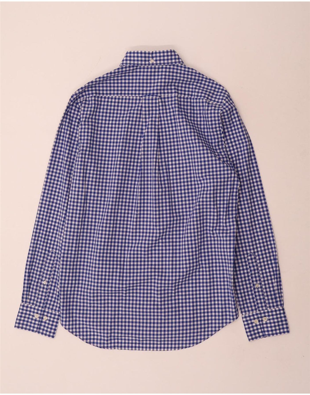 Ανδρικό πουκάμισο Gant Regular Fit Νούμερο 15 Small Blue Gingham Cotton