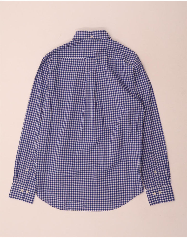 Ανδρικό πουκάμισο Gant Regular Fit Νούμερο 15 Small Blue Gingham Cotton