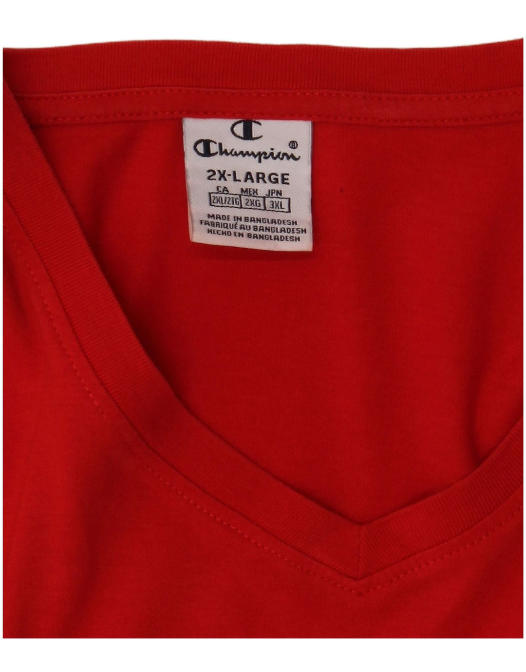 CHAMPION Γυναικείο T-Shirt Top UK 20 2XL Red