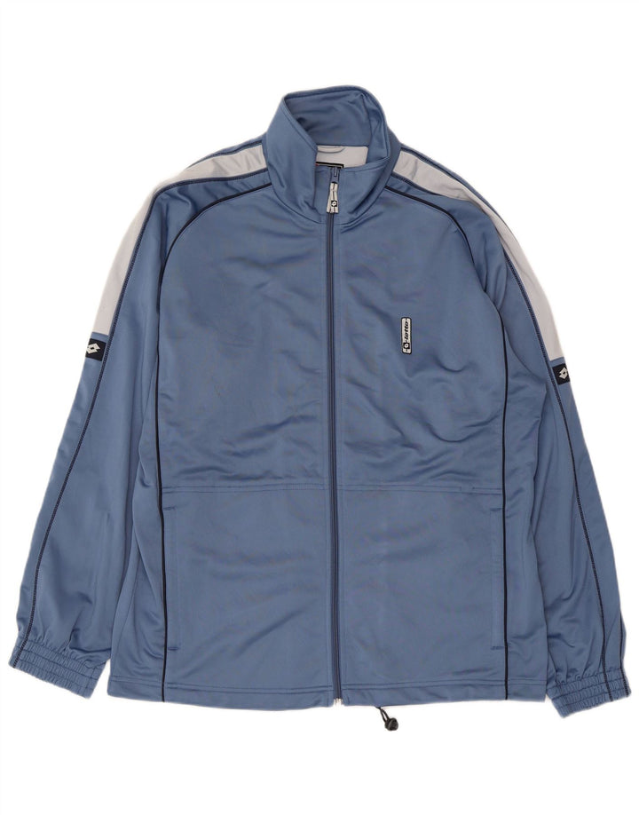 Ανδρική φόρμα LOTTO Top Jacket Μεγάλο Μπλε Χρώμα Πολυεστέρας