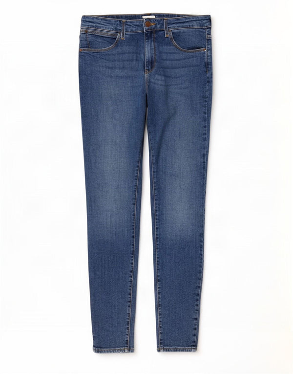 Wrangler Γυναικείο Skinny Jeans W30 L31 Μπλε βαμβακερό