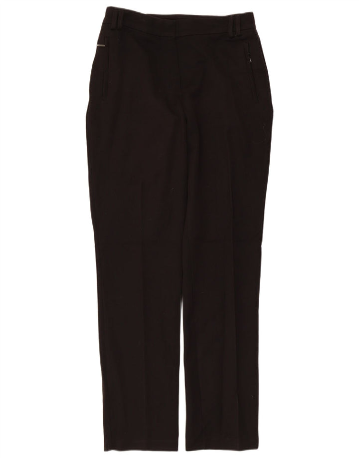 Marks & Spencer Γυναικείο κανονικό παντελόνι Chino UK 8 Small W28 L29 Μαύρο