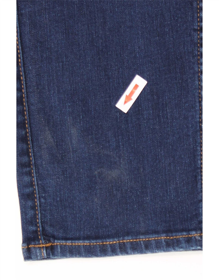Lee Womens Elly Slim Jeans W30 L29 Navy Blue Cotton