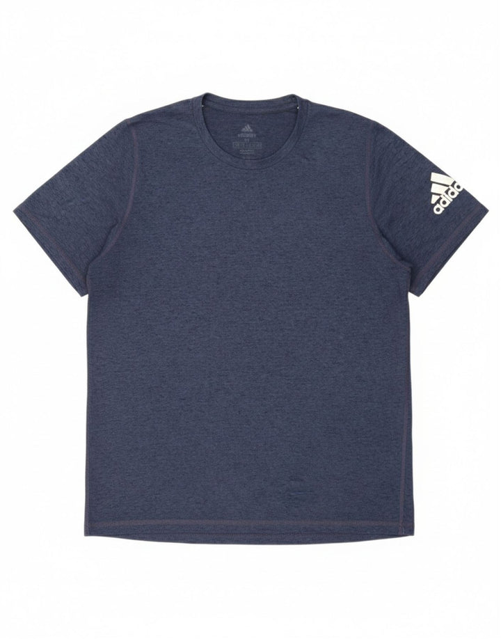 Adidas Ανδρικό T-Shirt Aeroready Top Medium Navy Blue Polyester
