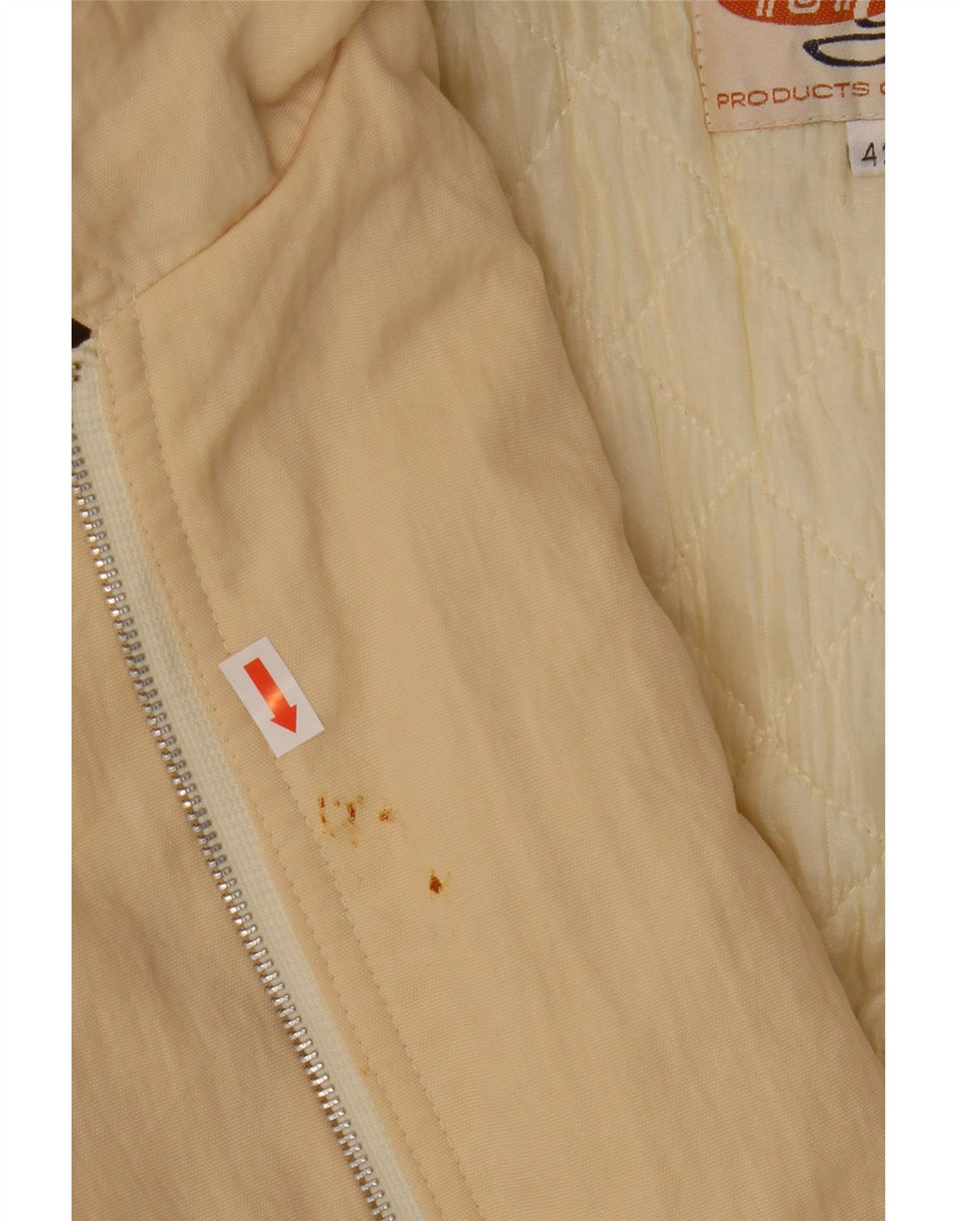 Vintage Γυναικείο Μπουφάν Parka με Κουκούλα IT 42 Medium Beige