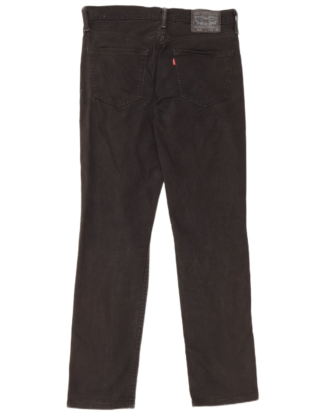 LEVI'S Γυναικείο 511 Slim Jeans W32 L32 Μαύρο βαμβακερό