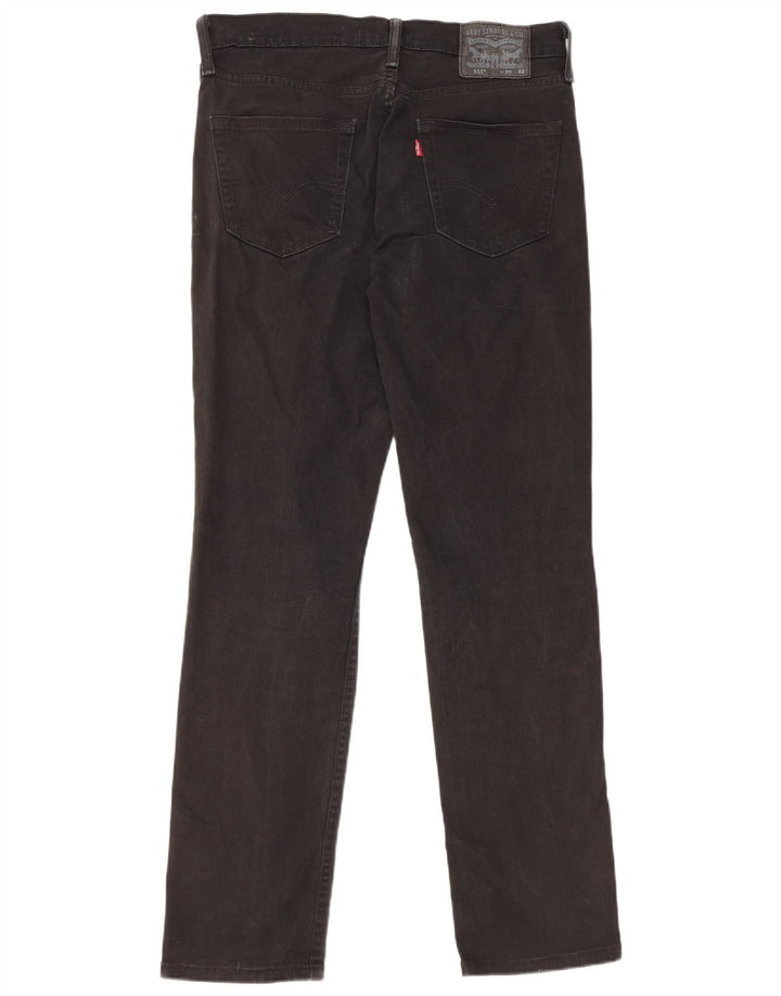 LEVI'S Γυναικείο 511 Slim Jeans W32 L32 Μαύρο βαμβακερό