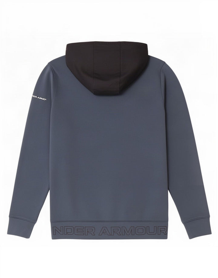 Ανδρικό πουλόβερ με κουκούλα με φερμουάρ Under Armour, μεσαίο μπλε χρώμα