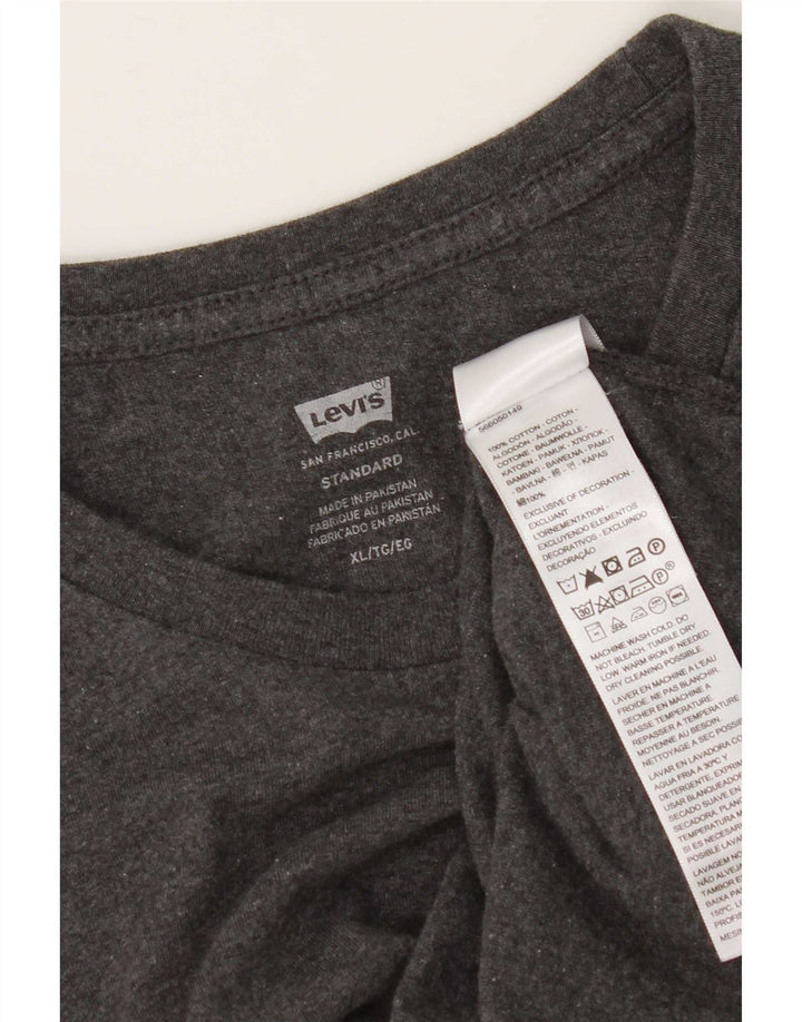 Ανδρικό T-Shirt Levi's Standard Top XL Γκρι βαμβακερό
