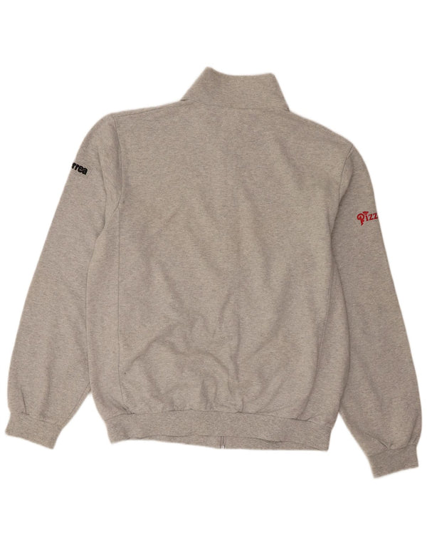 Errea Ανδρική Γραφική Φόρμα Μπουφάν 3XL Γκρι βαμβακερό