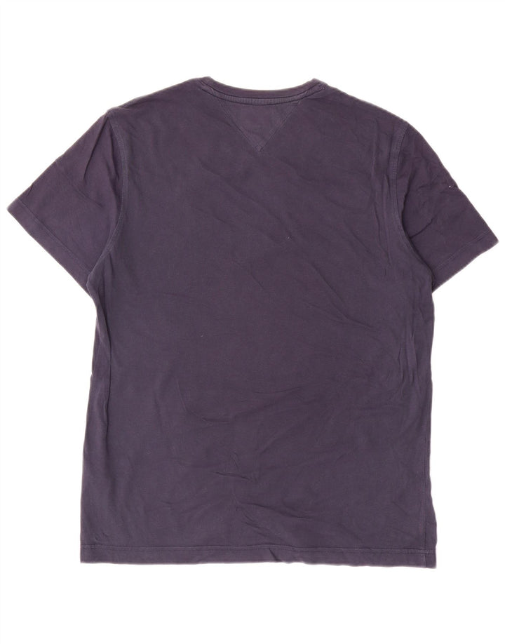 Ανδρικό T-Shirt Tommy Hilfiger Τοπ μεσαίου μπλε βαμβακερό