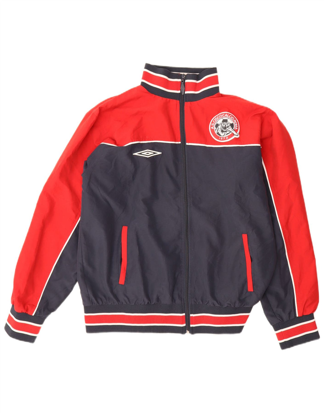 Ανδρική αθλητική φόρμα γραφικών Umbro Top Jacket Μεγάλο μπλε ναυτικό χρώμα