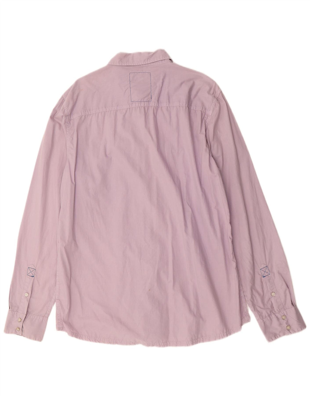 Ανδρικό πουκάμισο Guess 2XL Μωβ βαμβακερό