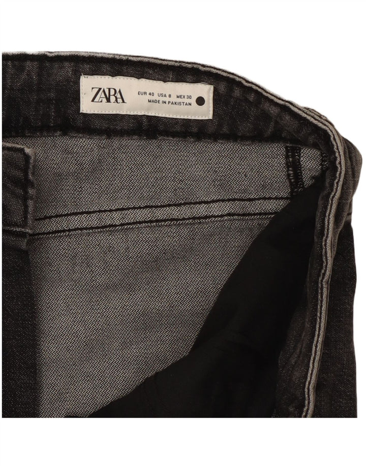 Zara Γυναικείο Straight Jeans EU 40 Medium W30 L26 Grey