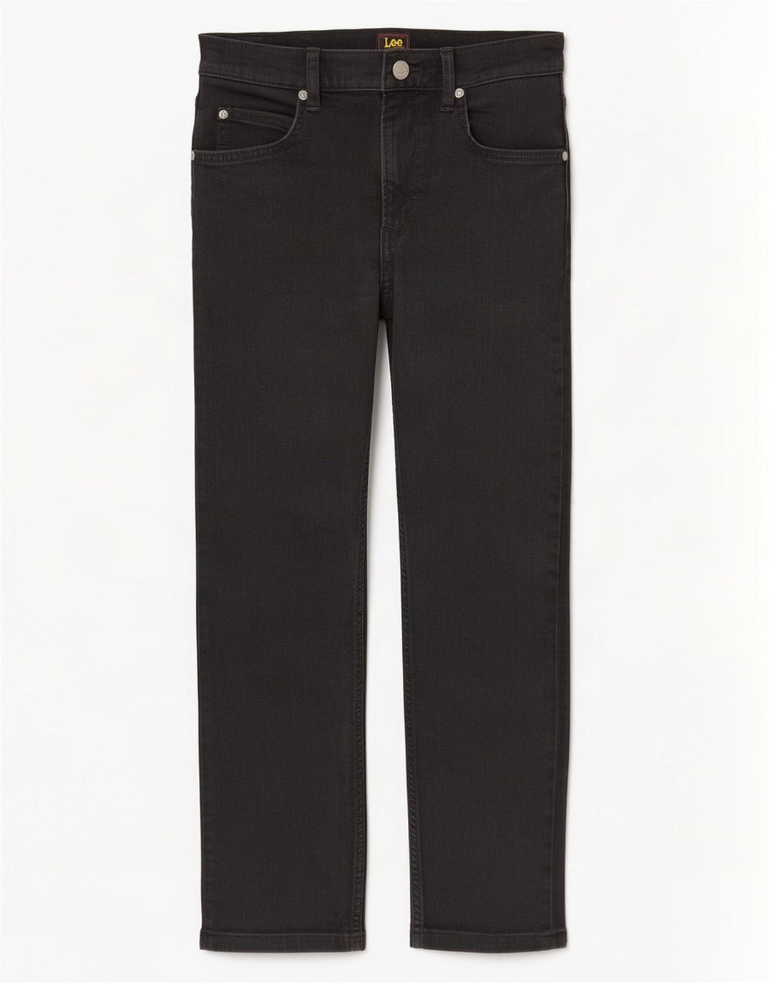 Lee Mens Rider Cropped Jeans W29 L25 Μαύρο βαμβακερό