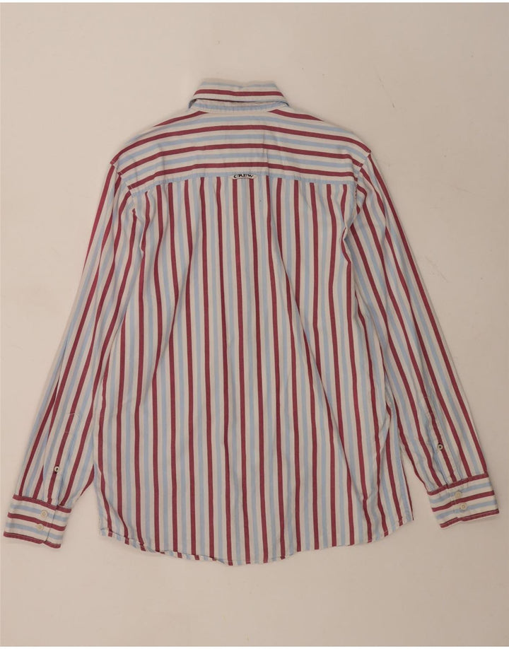 Ανδρικό πουκάμισο Crew Clothing Classic Fit, Βαμβακερό μεσαίο μπλε ριγέ