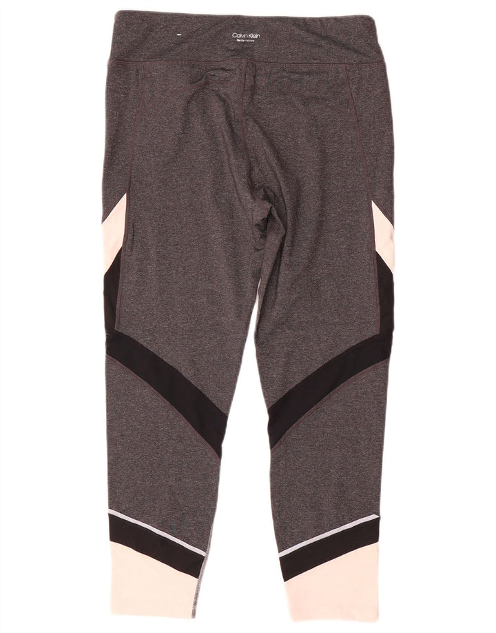 Γυναικείο κολάν Calvin Klein UK 16 Large Grey Colourblock