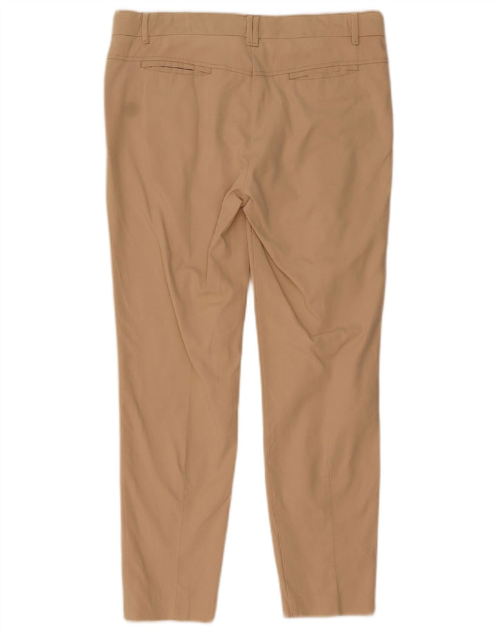 Zara Γυναικείο Slim παντελόνι Chino Medium W32 L26 Beige