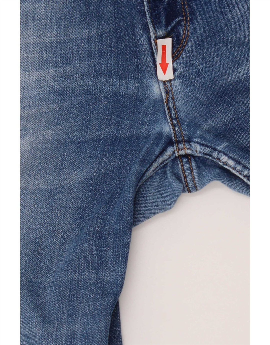 Lee Womens Marion Straight Jeans W30 L31 Blue Cotton