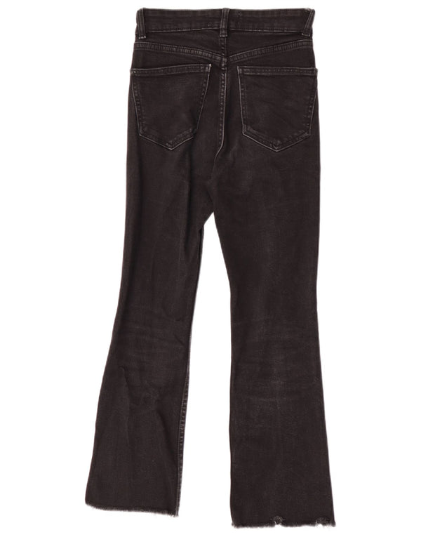 Zara Γυναικείο Τζιν μποτάκι EU 34 2XS W24 L25 Μαύρο