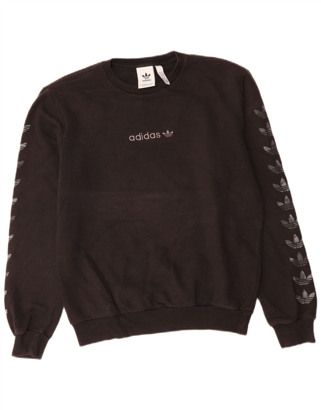 Ανδρικό γραφικό φούτερ ADIDAS Jumper XS Μαύρο βαμβακερό