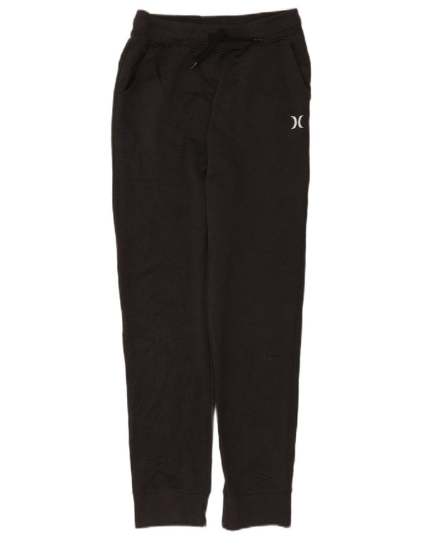 Hurley Boys Tracksuit Trousers Joggers 12-13 Years Large Grey Polyester