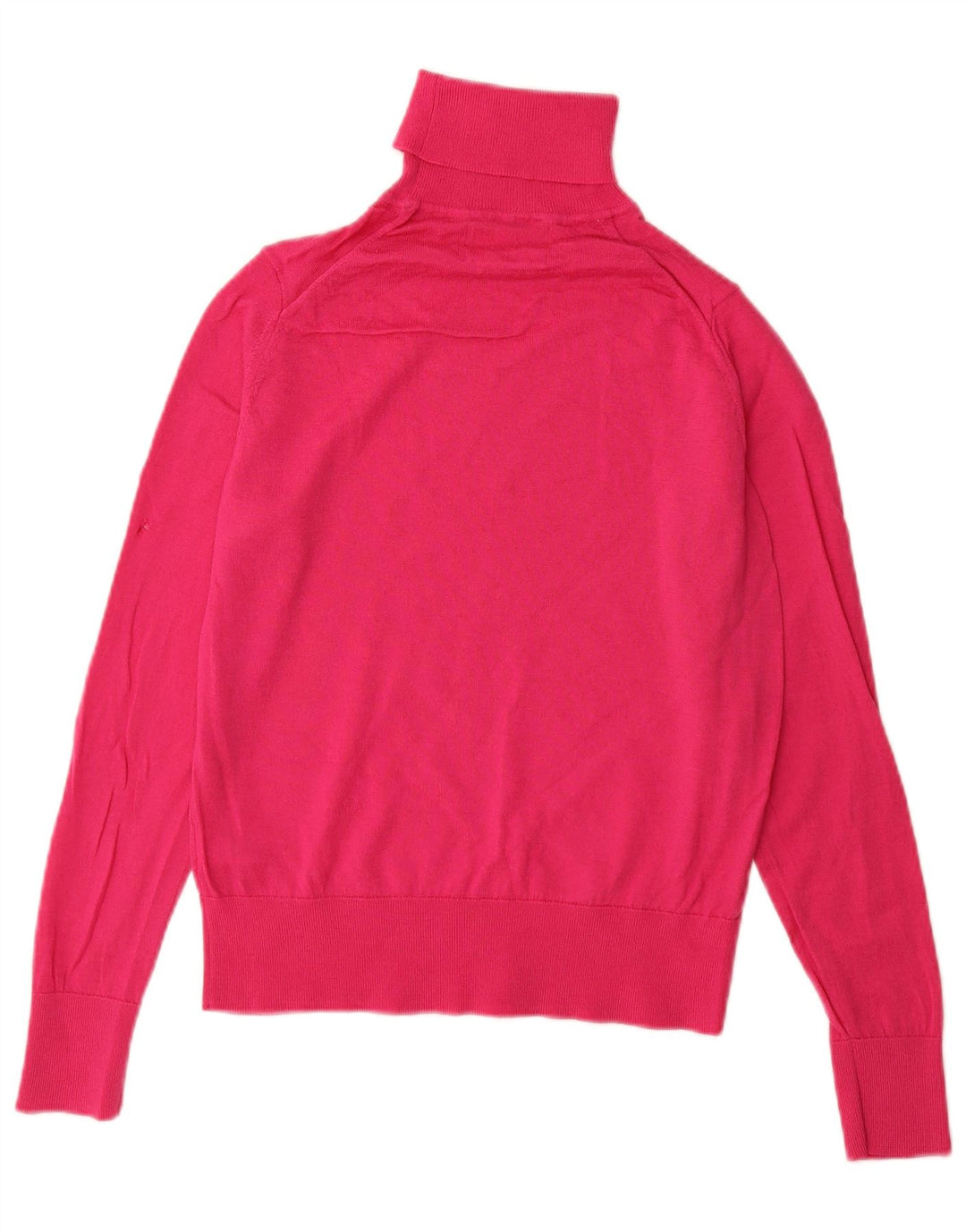 Marks & Spencer Γυναικείο πουλόβερ με ρολό λαιμόκοψη UK 12 Medium Pink
