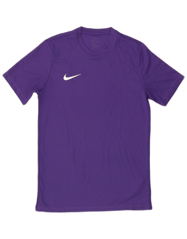 Ανδρικό T-Shirt Nike Dri Fit Τοπ μεσαίου μωβ πολυεστέρας
