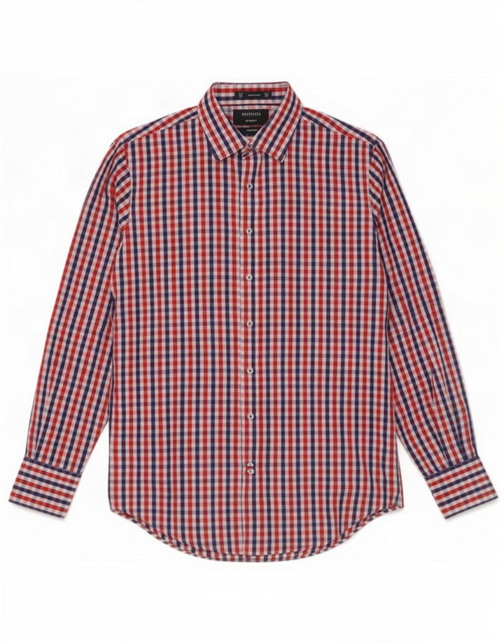 Van Heusen Ανδρικό πουκάμισο Easy Care Μέγεθος 39 Μεσαίο πολύχρωμο βαμβακερό Gingham