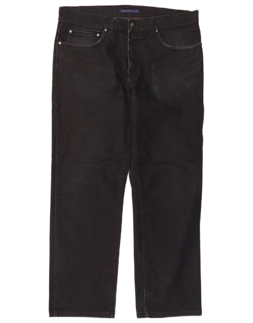 Ανδρικό τζιν Trussardi ίσιο W38 L29 Navy Blue Cotton