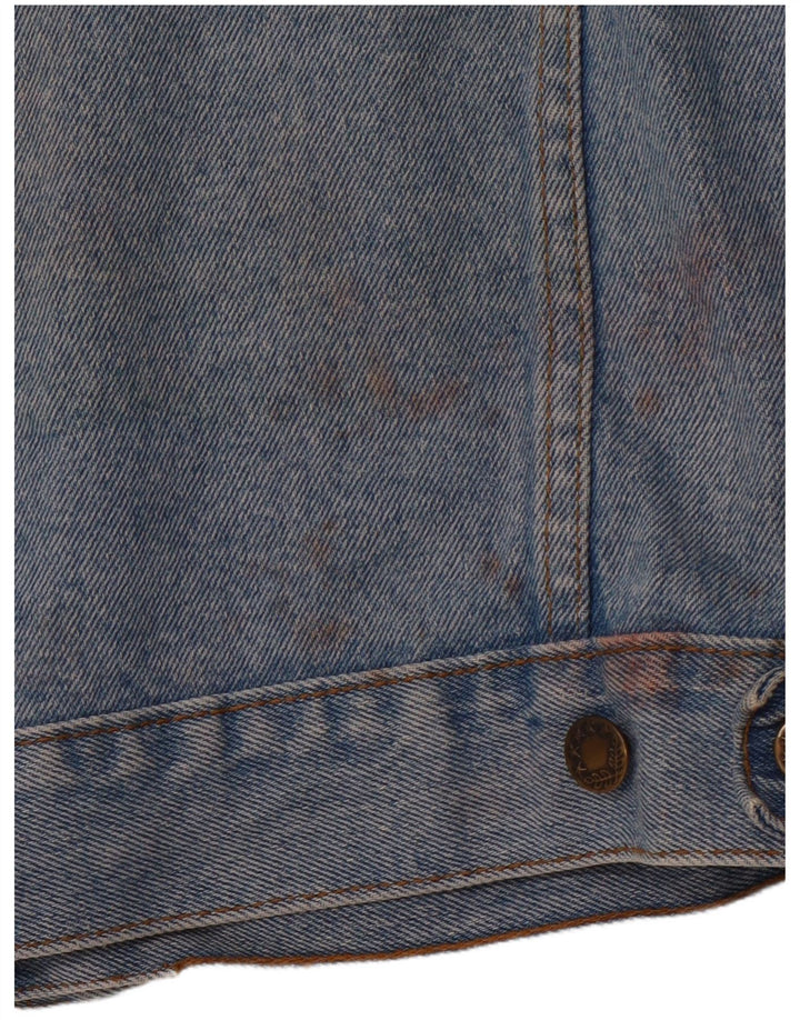 MAGIC VENTURE Γυναικείο Τζιν Μπουφάν UK 16 Μεγάλο Μπλε Βαμβακερό