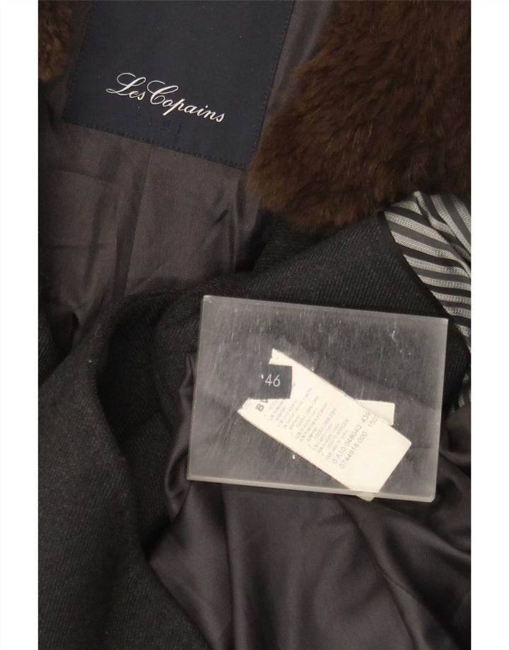 Γυναικείο παλτό Les Copains IT 46 Large Grey Polyester