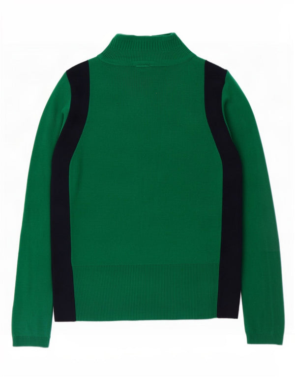 Marks & Spencer Γυναικείο πουλόβερ με λαιμό χελώνα UK 10 Small Green