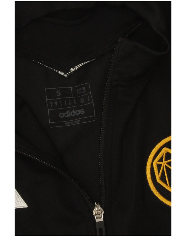 Adidas Ανδρική φόρμα Aeroready Slim Fit Top Jacket Μικρό μαύρο πολυεστέρα