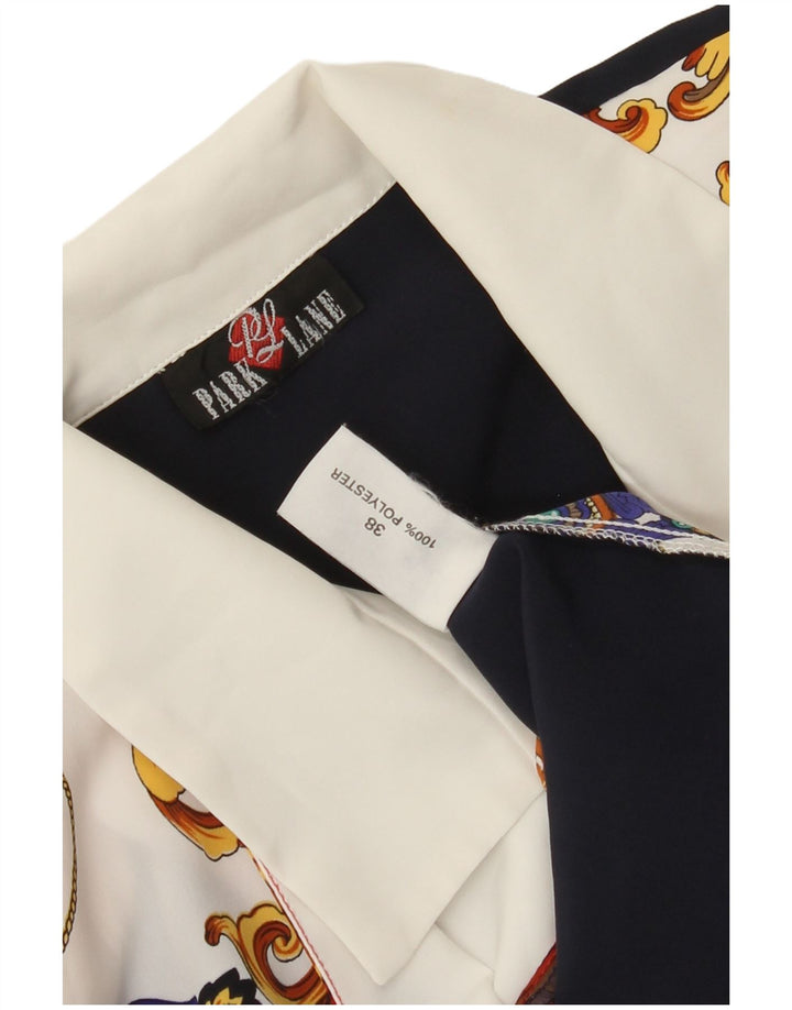 PARK LANE Γυναικείο πουκάμισο Crop Μπλούζα EU 38 Medium Πολύχρωμο Paisley