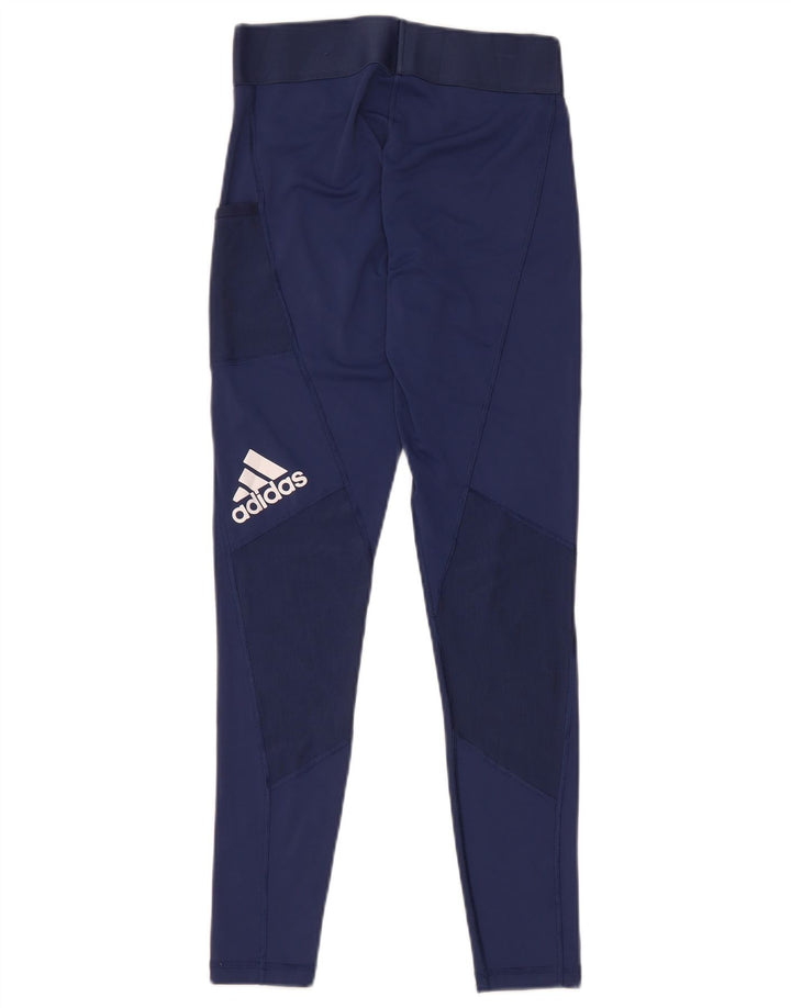 Γυναικείο κολάν Adidas UK 8/10 Small Navy Blue