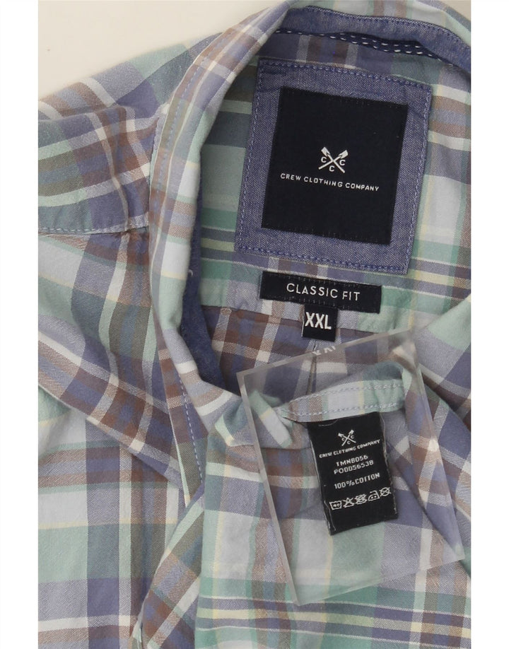 ΕΝΔΥΜΑΤΑ ΠΛΗΡΩΜΑΤΟΣ Ανδρικό πουκάμισο Classic Fit 2XL Πολύχρωμο βαμβακερό