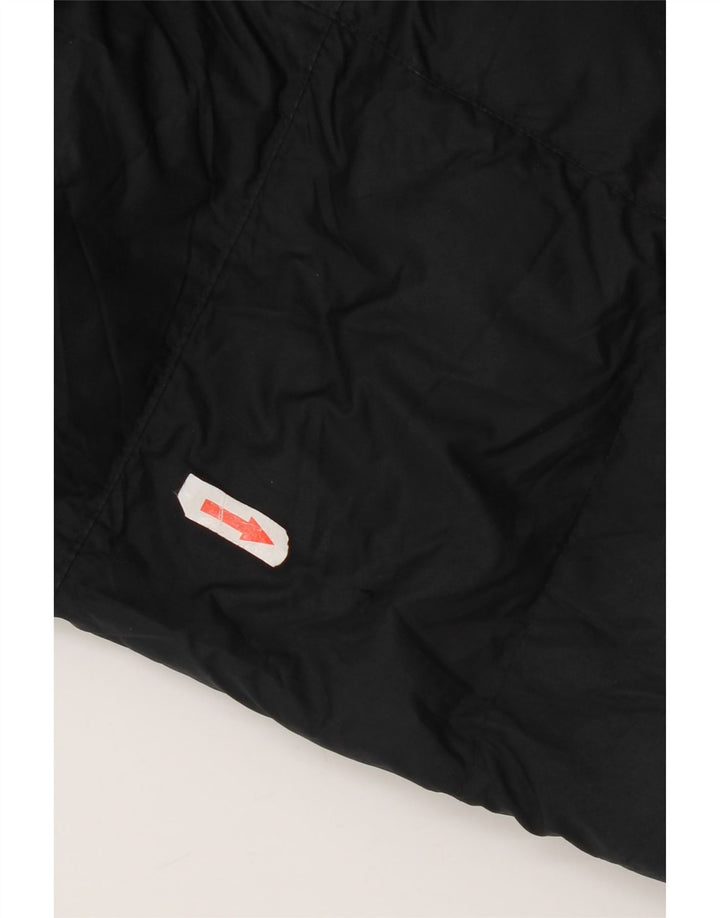 Μπουφάν Nike Boys με κουκούλα με επένδυση 13-14 ετών XL μαύρο πολυεστέρα