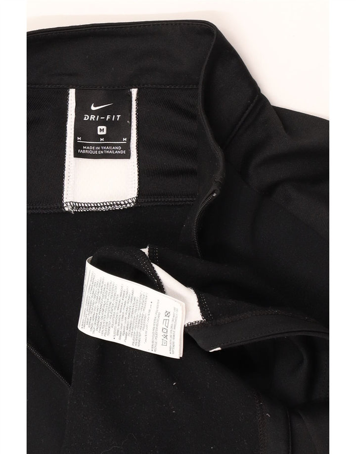 Ανδρικό φούτερ με φερμουάρ Nike Dri Fit Jumper Medium Black Colourblock