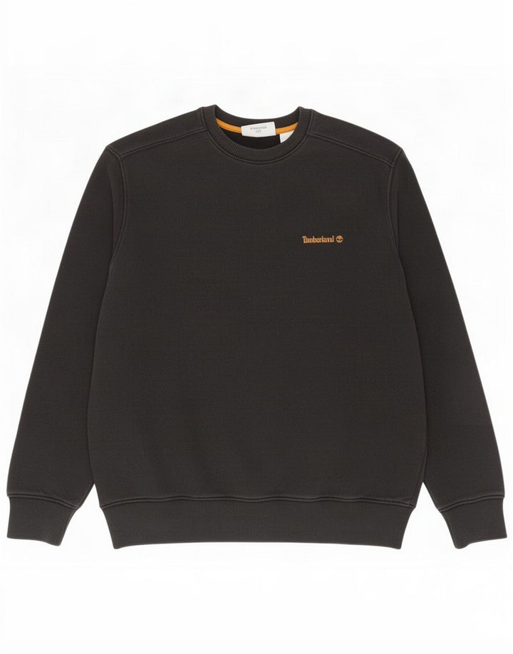 Timberland Ανδρικό φούτερ Jumper Large Μαύρο βαμβακερό