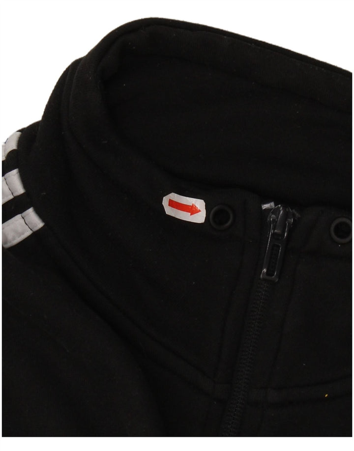 Adidas Γυναικεία φόρμα Climalite Top Jacket UK 16/18 Large Black Polyester